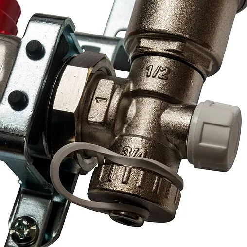 Группа коллекторная с расходомерами 7 отводов 1&quot;в/в x ¾&quot;ек Stout SMS 0907 000007