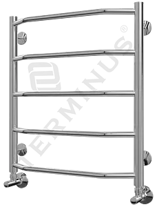 Полотенцесушитель водяной лесенка Terminus Виктория П5 500х596 полированная сталь 4670030725127, 2