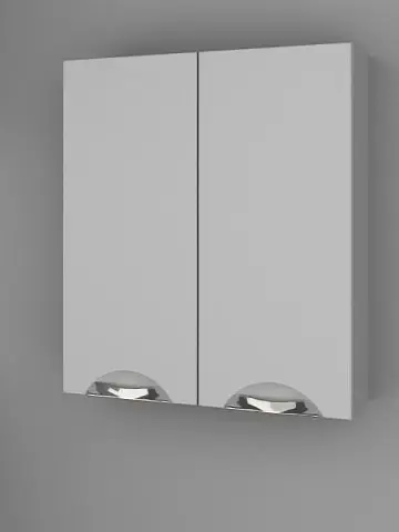Шкаф двухстворчатый Aqwella Line В6 белый Li.04.06, 2