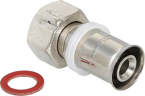 Муфта пресс с накидной гайкой 20мм x ½&quot;нг Valtec VTm.222.N.002004