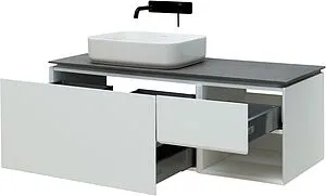 Тумба под умывальник подвесная Allen Brau Infinity 120 L белый 1.21006.WM Тумба под умывальник подвесная Allen Brau Infinity 120 L белый 1.21006.WM, 4