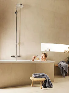 Душевая система с термостатом для ванны Grohe Rainshower System 210 хром 27641000 Душевая система с термостатом для ванны Grohe Rainshower System 210 хром 27641000, 3