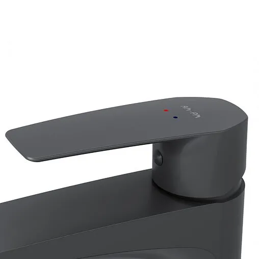 Смеситель для раковины Am.Pm Gem чёрный матовый F90A92022