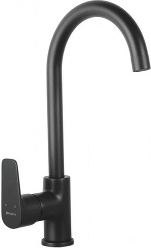Смеситель для кухни Gross Aqua Evo чёрный матовый 3118297MB-B02