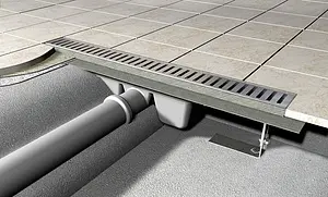 Лоток душевой 1050мм h=85мм 1.15л/сек AlcaPlast APZ1-1050, 3