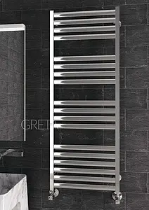 Полотенцесушитель водяной лесенка Terminus Грета П18 500х1400 полированная сталь 4620768884696, 3