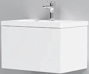 Тумба под умывальник подвесная Am.Pm Gem 60 белый M90FHX06021WG, 1