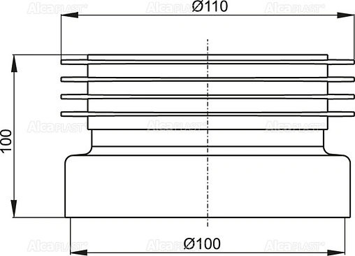 Манжет для унитаза AlcaPlast A99