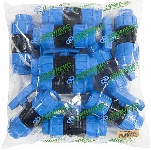 Кран шаровый для пнд трубы 32мм x 32мм Джилекс 9362