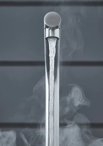 Смеситель для кухни с фильтром и встроенным нагревом воды Grohe Red II Duo суперсталь 30327DC1 Смеситель для кухни с фильтром и встроенным нагревом воды Grohe Red II Duo суперсталь 30327DC1