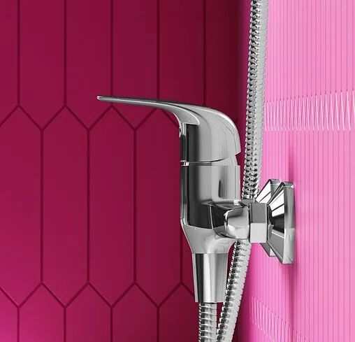 Смеситель для душа Dorff Stark хром D1102000 Смеситель для душа Dorff Stark хром D1102000