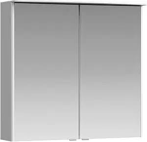 Шкаф-зеркало Aqwella Neringa 80 белый NER0408, 1