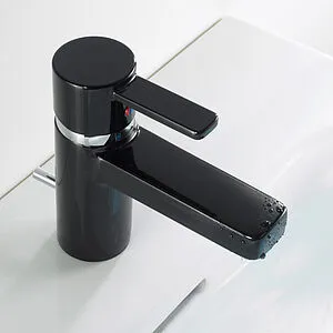 Смеситель для раковины Kludi Zenta чёрный/хром 382508675 Смеситель для раковины Kludi Zenta чёрный/хром 382508675, 4