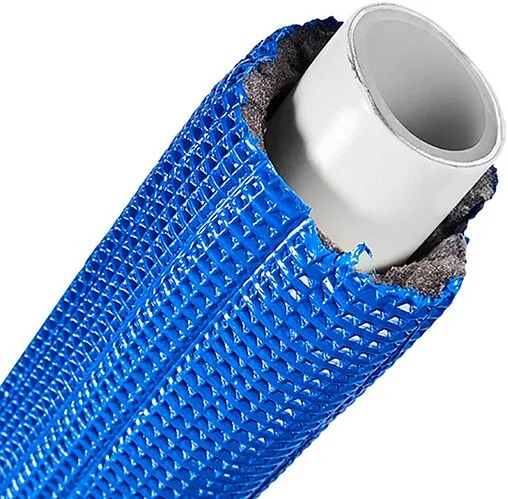 Труба металлопластиковая в теплоизоляции Stout 16 x 2.0 мм PE-Xb/AL/PE-Xb 6мм синяя бухта 100м SPI-0002-101620