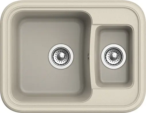 Мойка кухонная Ewigstein Antik A-60K тёмно-бежевый