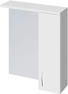 Шкаф-зеркало Cersanit Erica New 60 белый F-LS-ERN60, 1