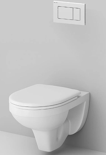 Комплект 6 в 1 Am.Pm Sense IS301.74A1738 с кнопкой белый глянцевый