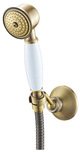 Смеситель для ванны с длинным изливом Gross Aqua Retro Bronze бронза/белый 7016012BRL-D06 Смеситель для ванны с длинным изливом Gross Aqua Retro Bronze бронза/белый 7016012BRL-D06