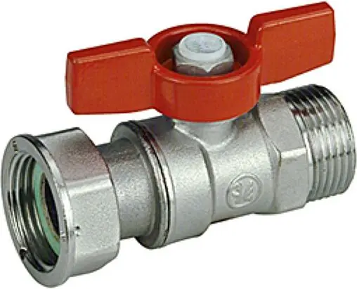 Кран шаровый с накидной гайкой ½"н x ¾"нг Giacomini R254PY003