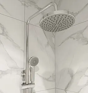 Душевая система со смесителем для душа Milardo Simp хром SIMSB1FM89 Душевая система со смесителем для душа Milardo Simp хром SIMSB1FM89, 3
