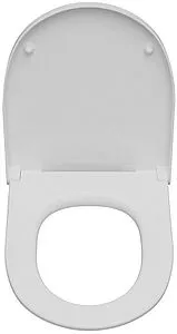 Крышка-сиденье для унитаза с микролифтом Roca Meridian белый ZRU9307606 Крышка-сиденье для унитаза с микролифтом Roca Meridian белый ZRU9307606, 3