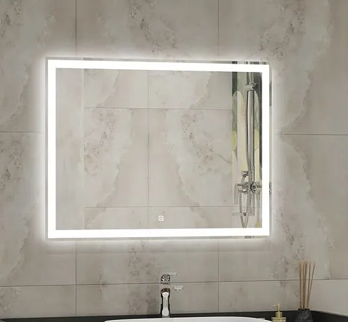 Зеркало с подсветкой Continent Mercury Led 80x90 с подогревом ЗЛП231