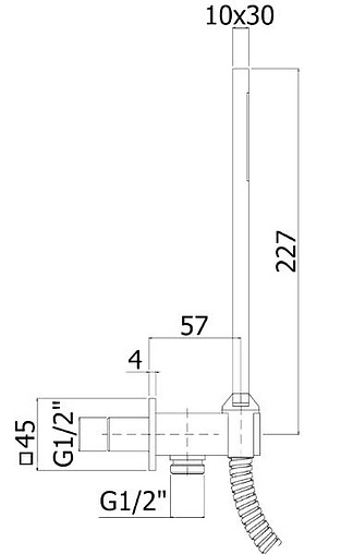 Душевой набор Paffoni Premium хром ZDUP095CR