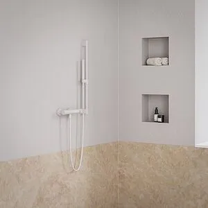 Смеситель для душа Ravak Eleganta белый матовый X070257, 3