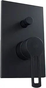 Смеситель для ванны скрытого монтажа Paffoni Ringo чёрный матовый RIN015NO/M Смеситель для ванны скрытого монтажа Paffoni Ringo чёрный матовый RIN015NO/M, 1