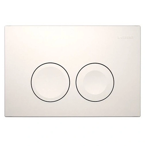 Инсталляция для подвесного унитаза Set 3 в 1 Geberit Duofix 458.120.11.1 с кнопкой Delta 21 белый глянцевый