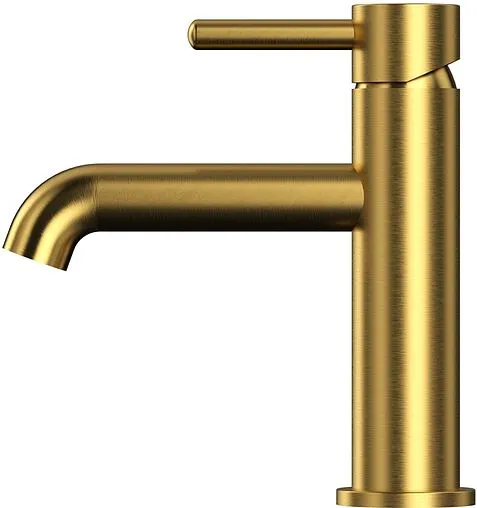 Смеситель для раковины WHITECROSS Y brushed gold золото брашированное Y1210GLB Смеситель для раковины WHITECROSS Y brushed gold золото брашированное Y1210GLB