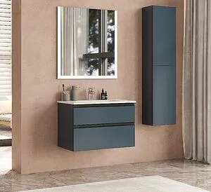 Шкаф-пенал подвесной Roca Domi 35 синий ZRU9307869 Шкаф-пенал подвесной Roca Domi 35 синий ZRU9307869, 5