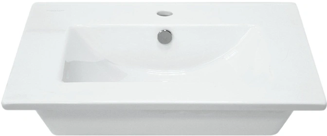 Раковина Sanita Luxe Quadro 60 белый WB.FN/Quadro/60-C/WHT.G/S1