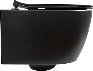 Унитаз подвесной безободковый ISVEA Sentimenti Neo Vortex черный матовый 10AR02013-2N Унитаз подвесной безободковый ISVEA Sentimenti Neo Vortex черный матовый 10AR02013-2N, 5