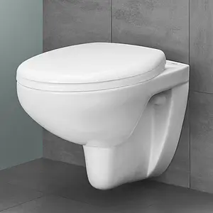 Унитаз подвесной безободковый Grohe Bau Ceramic белый 39427000 Унитаз подвесной безободковый Grohe Bau Ceramic белый 39427000, 3