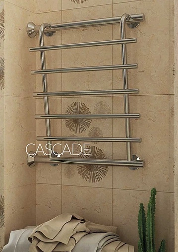 Полотенцесушитель водяной лесенка Terminus Каскад П5 600х500 полированная сталь 4620768885570