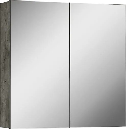 Шкаф-зеркало Айсберг Мечта 60 бетон DM2338HZ