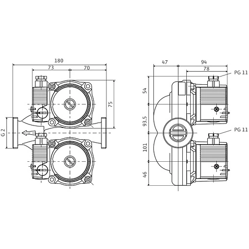 Насос циркуляционный Wilo Star-RSD 30/4 4035759 Насос циркуляционный Wilo Star-RSD 30/4 4035759