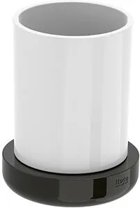 Стакан Roca Tempo чёрный 817022022, 1