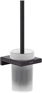 Ёршик для унитаза Hansgrohe AddStoris чёрный матовый 41752670 Ёршик для унитаза Hansgrohe AddStoris чёрный матовый 41752670, 1