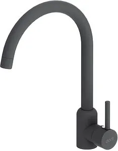 Смеситель для кухни Dorff Logic чёрный матовый D3007022, 1