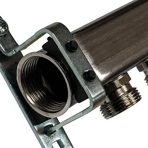 Группа коллекторная распределительная 6 отводов 1&quot;в/в x ¾&quot;ек Stout SMS 0923 000006, 4