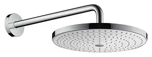 Лейка верхнего душа с настенным креплением Hansgrohe Raindance Select S 300 2jet хром 27378000, 1