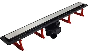 Лоток душевой Set 650мм h=62мм 0.8л/сек Pestan Confluo Frameless Black Glass Line 650 13701204 Лоток душевой Set 650мм h=62мм 0.8л/сек Pestan Confluo Frameless Black Glass Line 650 13701204, 2