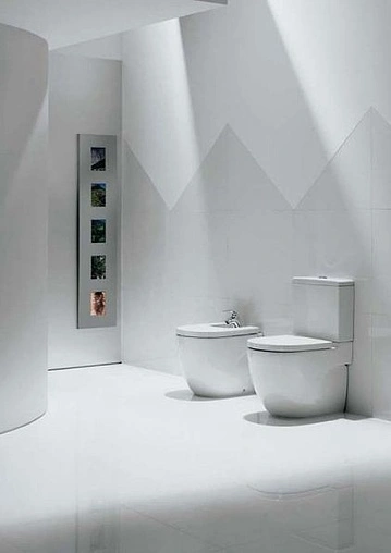 Биде напольное Roca Meridian Compact белый 357247000