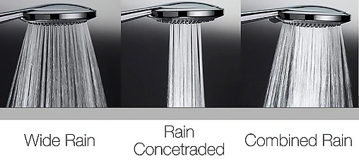 Лейка ручного душа Bossini Mixa/3 Fitair 110 хром B00169.030