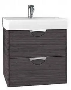 Тумба-умывальник Aquaton Сильва 50 дуб макиато 1A2117K1SIW50, 1