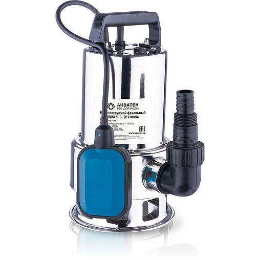 Насос фекальный Q=7м³/ч H=5м Aquatech SP400NA