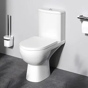 Унитаз-компакт безободковый Am.Pm Sunny FlashClean белый C85C8600SC Унитаз-компакт безободковый Am.Pm Sunny FlashClean белый C85C8600SC, 3