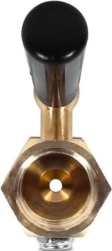 Кран для манометра трехходовой ½&quot;н x М20x1.5мм Росма 00000006783